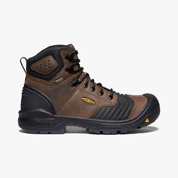 KEEN Portland 6" - Hnede Nepremokave Topanky Panske, KEEN023